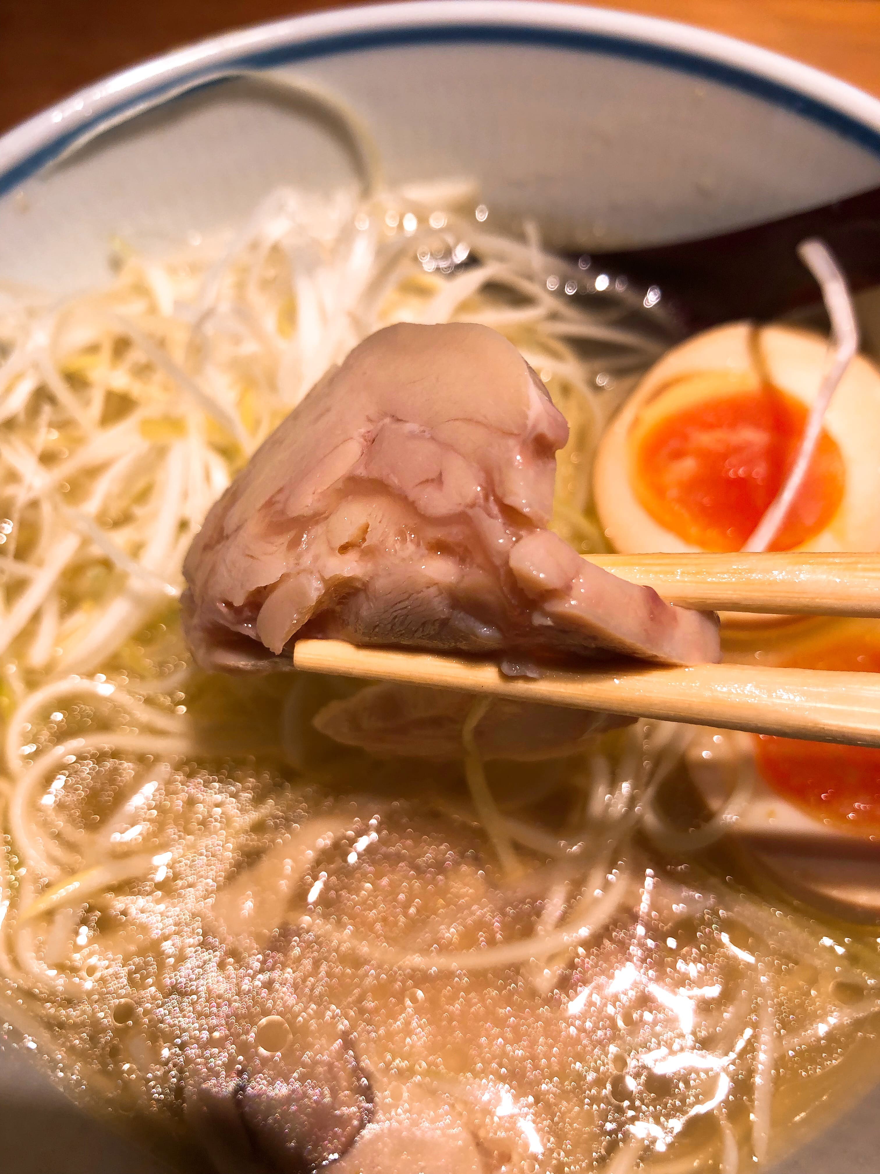 為治郎 あっさり鶏そば チャーシュー