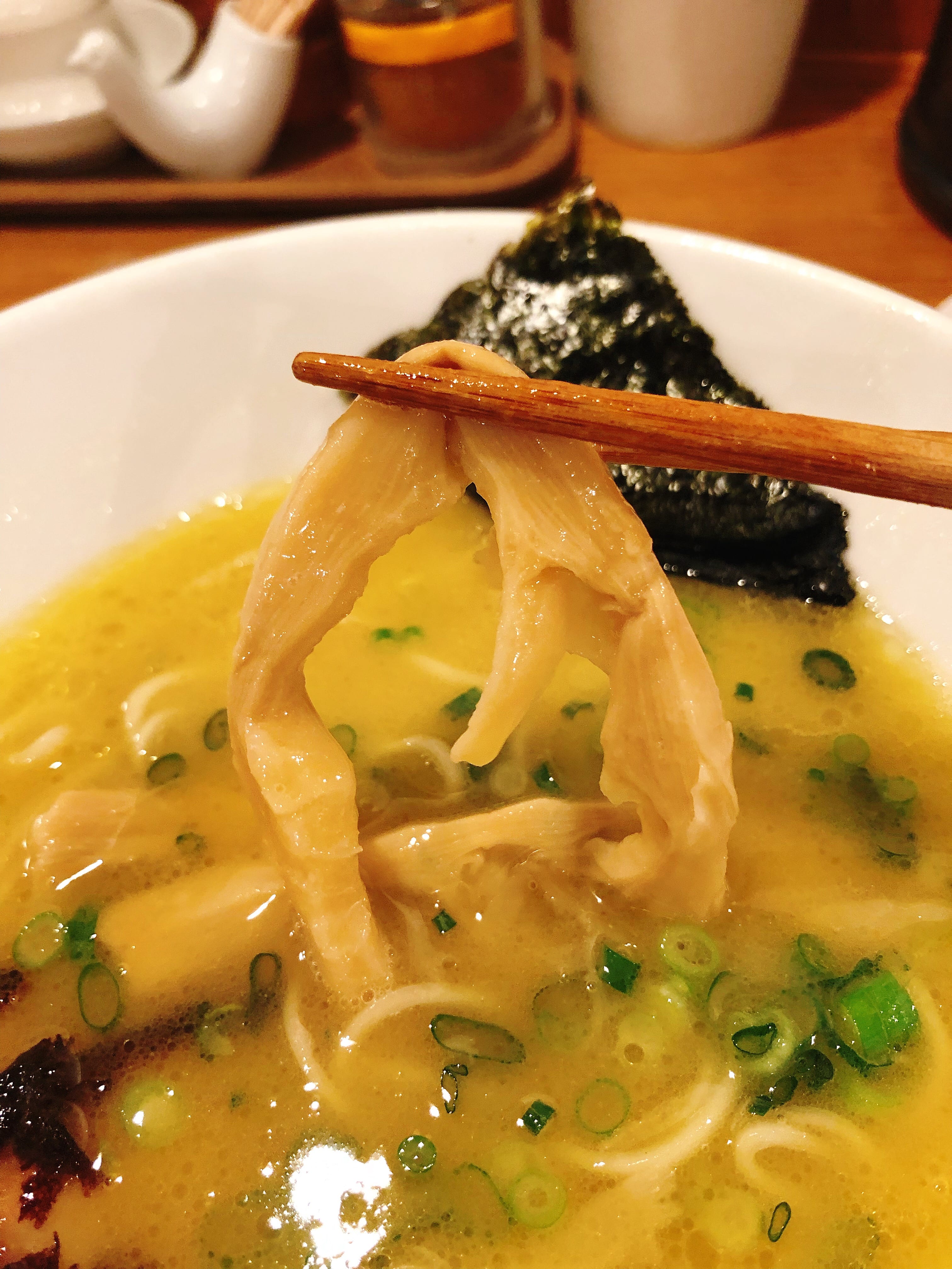 ラーメン　とろり　メンマ